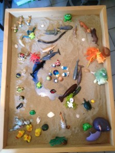 jeu de sable